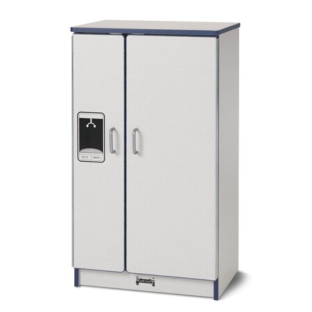 Jonti-Craft Rainbow Accents Culinary Creations Kitchen Refrigerator, Navy 2410JCWW112